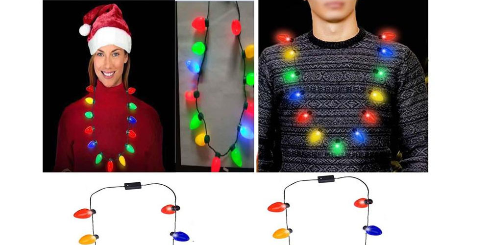 LED Christmas Light Necklace Expert Repair Hack